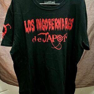 Los Ingobernables de Japon Black T-Shirt